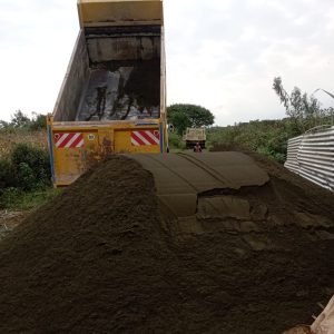 Mai Mahiu Volcano Sand used for construction and landscaping.